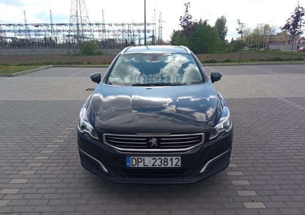 Peugeot 508 cena 51900 przebieg: 179000, rok produkcji 2015 z Polkowice małe 67